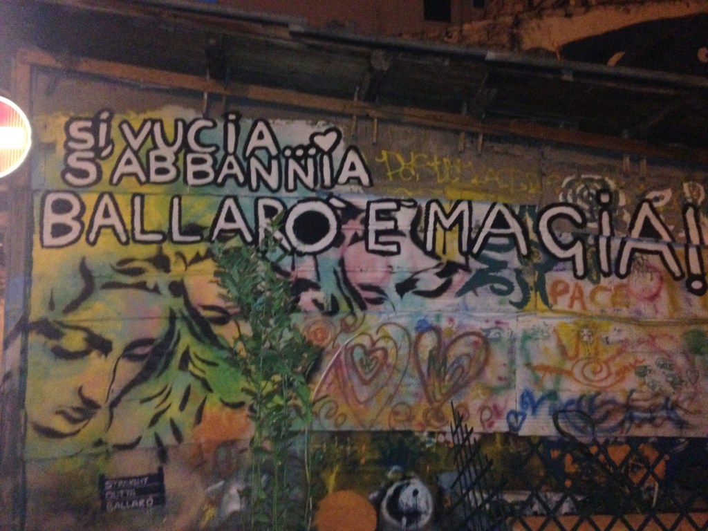 Tre giorni di  pura “vita ” a Palermo (primo&nbsp;giorno)