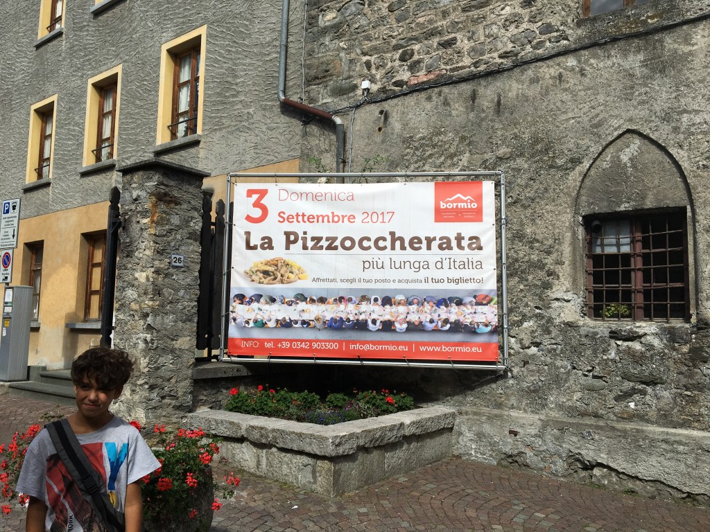 Proposta golosa! 03/09/2017 La pizzoccherata più lunga d’Italia