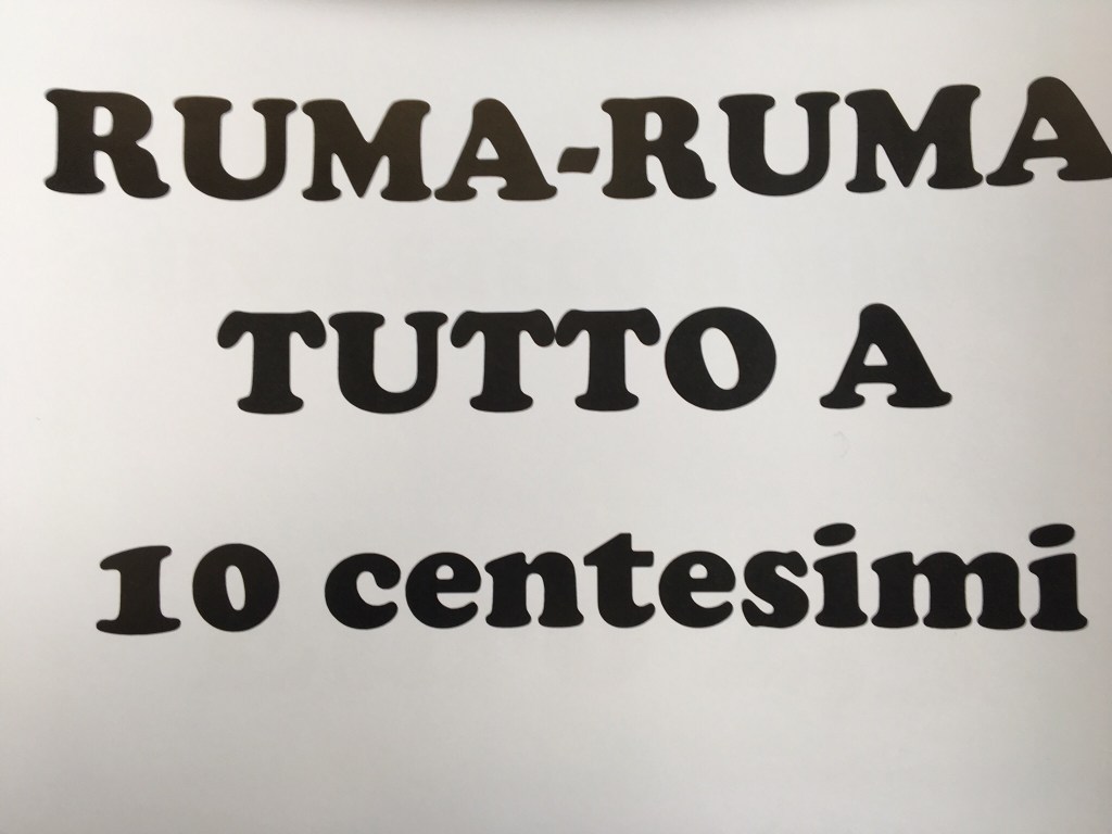 Mercatino di Povegliano il 03.12.17 …. venite a vedere la scatola&nbsp;Ruma-Ruma