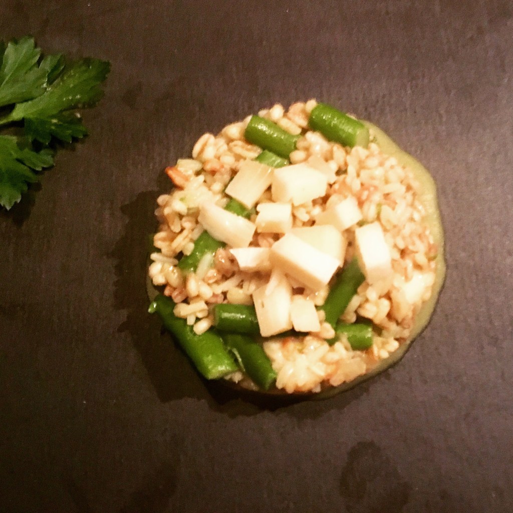 5 cereali asparagi e Asiago