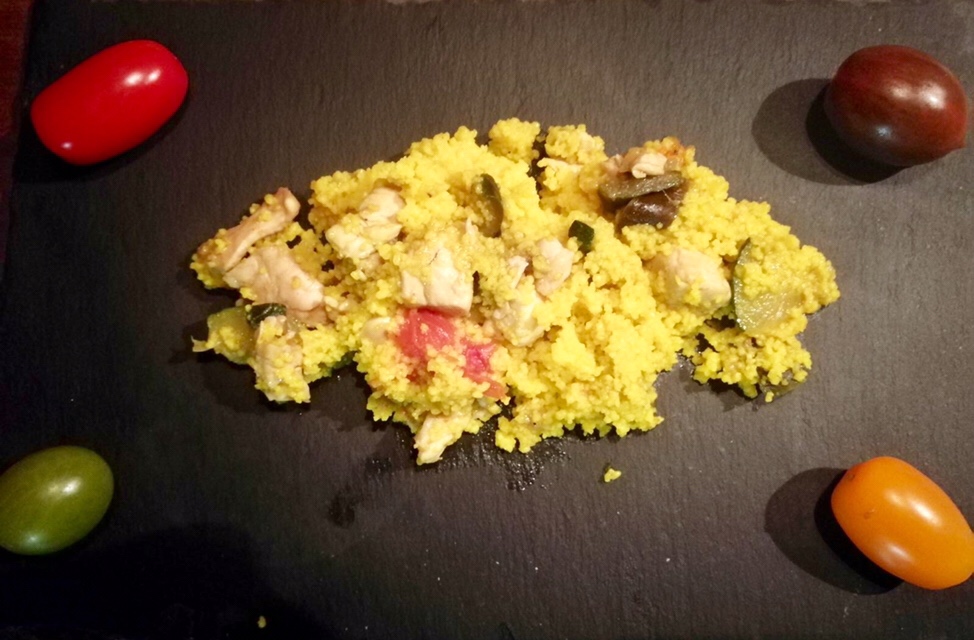 Cous cous arcobaleno……. anche l’occhio vuole la sua parte&nbsp;….