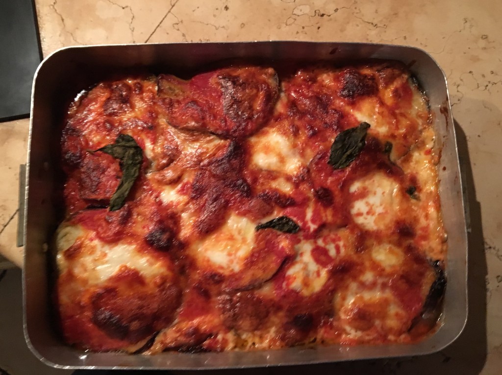 Melanzane alla parmigiana….copiando la ricetta della mamma……