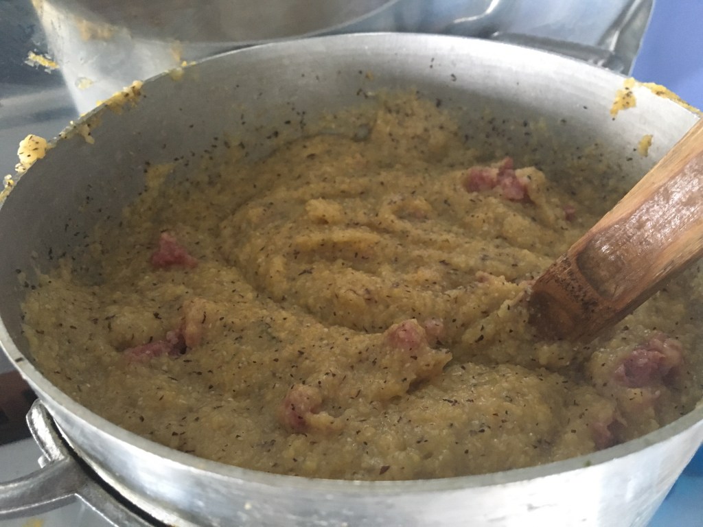 Polenta Taragna concia sul&nbsp;furgoncino